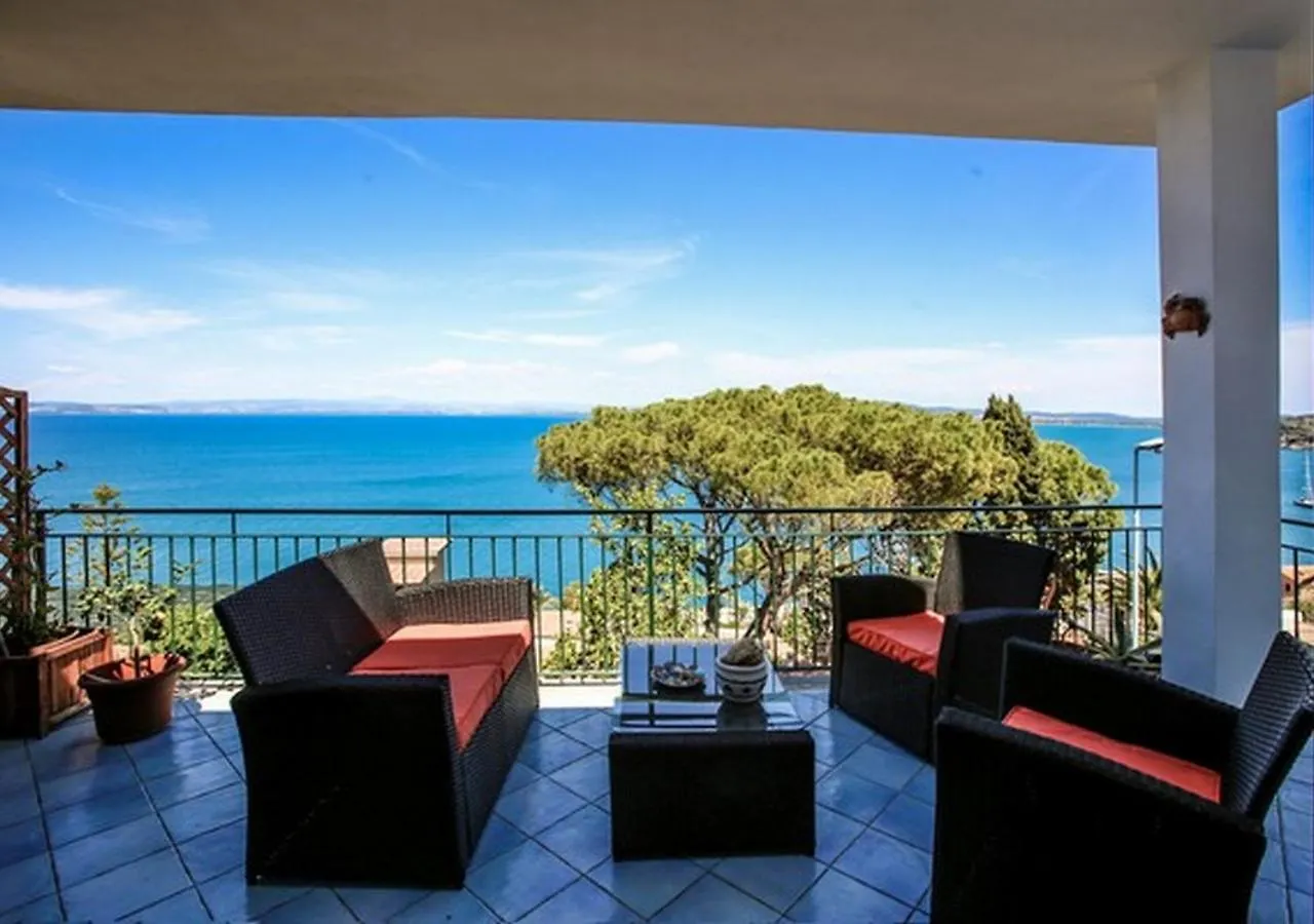 Terrace Sea View Apartment Porto Santo Stefano  Italy