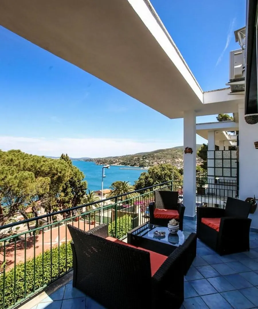 Terrace Sea View Apartment Porto Santo Stefano
